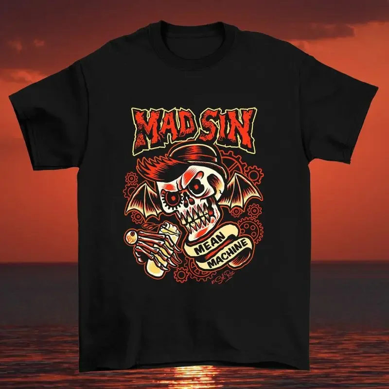 Mad Sin Band Mean Machine T Shirt Full Size S 5Xl