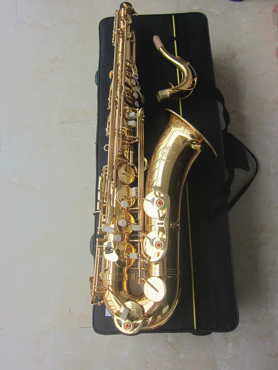 New Super performance Tenor Saxophone B-key Musical Instrument professional level performance Sax and Accessories Case