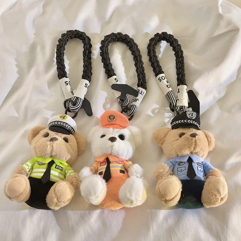

Cute Dolls, Police Officers, Bear Dolls, Phone Cases, Backpacks, Plush Pendants, Portable Pendants, Exquisite Small Gifts