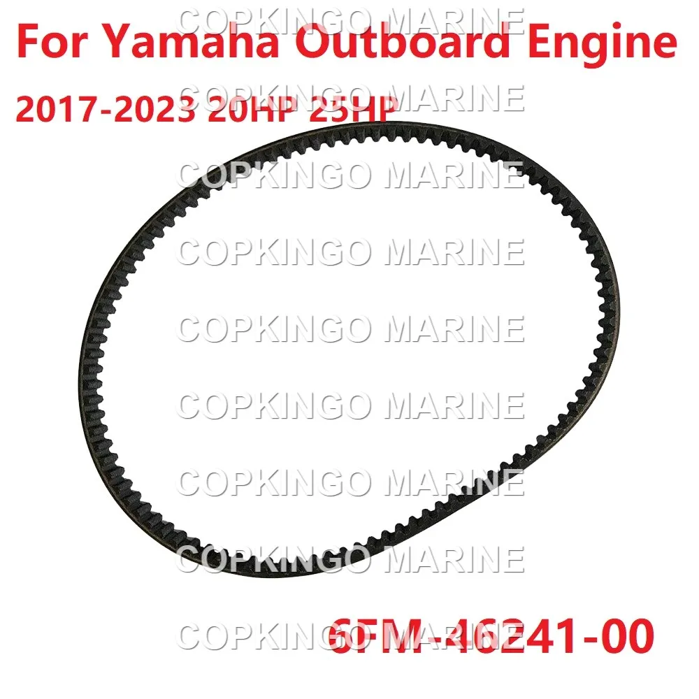 

Boat Timing Belt For YAMAHA Outboard Motor 20HP 25HP F20 F25 2017-2023 6FM-46241-00