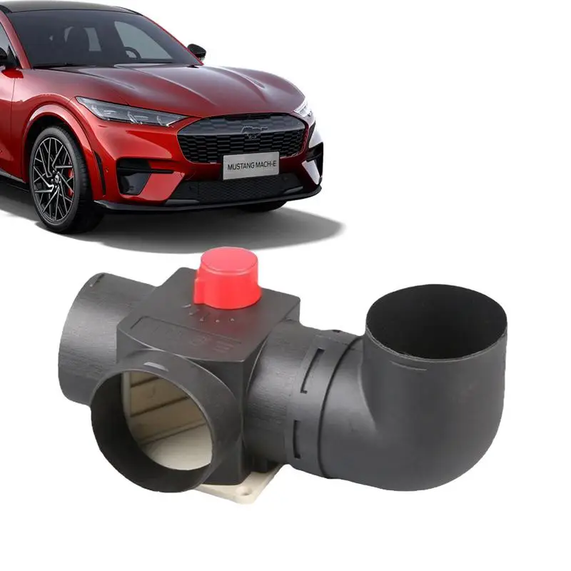 Heater Valve 75mm Car Heater Air Vent Ducting Connector Elbow Design Automotive Heater Bypass Valve Fitting 3 Way Heater