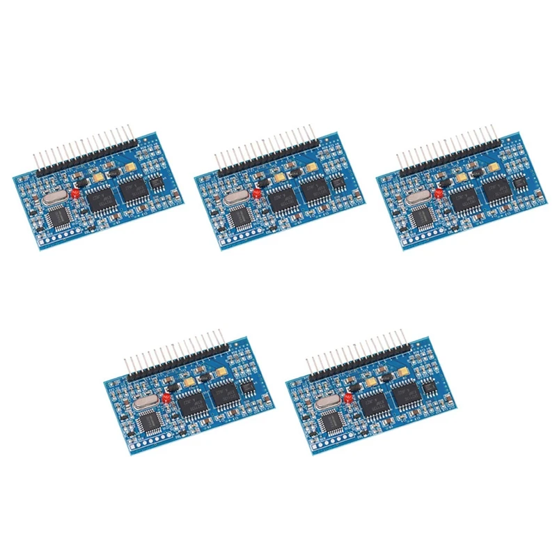 Hot 5X 5V DC-AC Pure Sine Wave Inverter SPWM Driver Board EGS002 12Mhz Crystal Oscillator EG8010 + IR2113 Driving Module