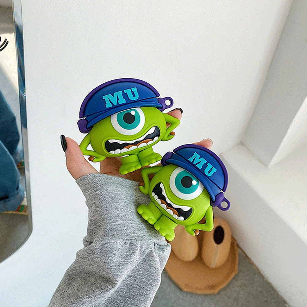 Cute 3D Cartoon Cover for Apple AirPods 1 2 3 Case for AirPods Pro 2 Case Stitch Yoda Mickey Case Headphone Earphone Accessories