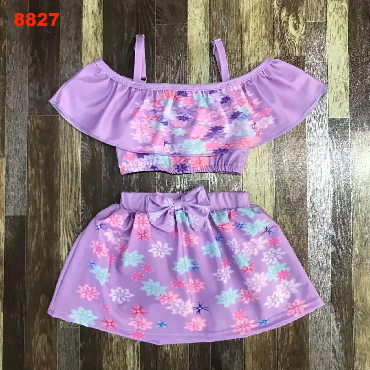 Purple Children Summer Grey Camo Print Swimsuit Kid Stretchy Swimwear Infant Matching Baby Boy Girl Swimming Trunks Shorts