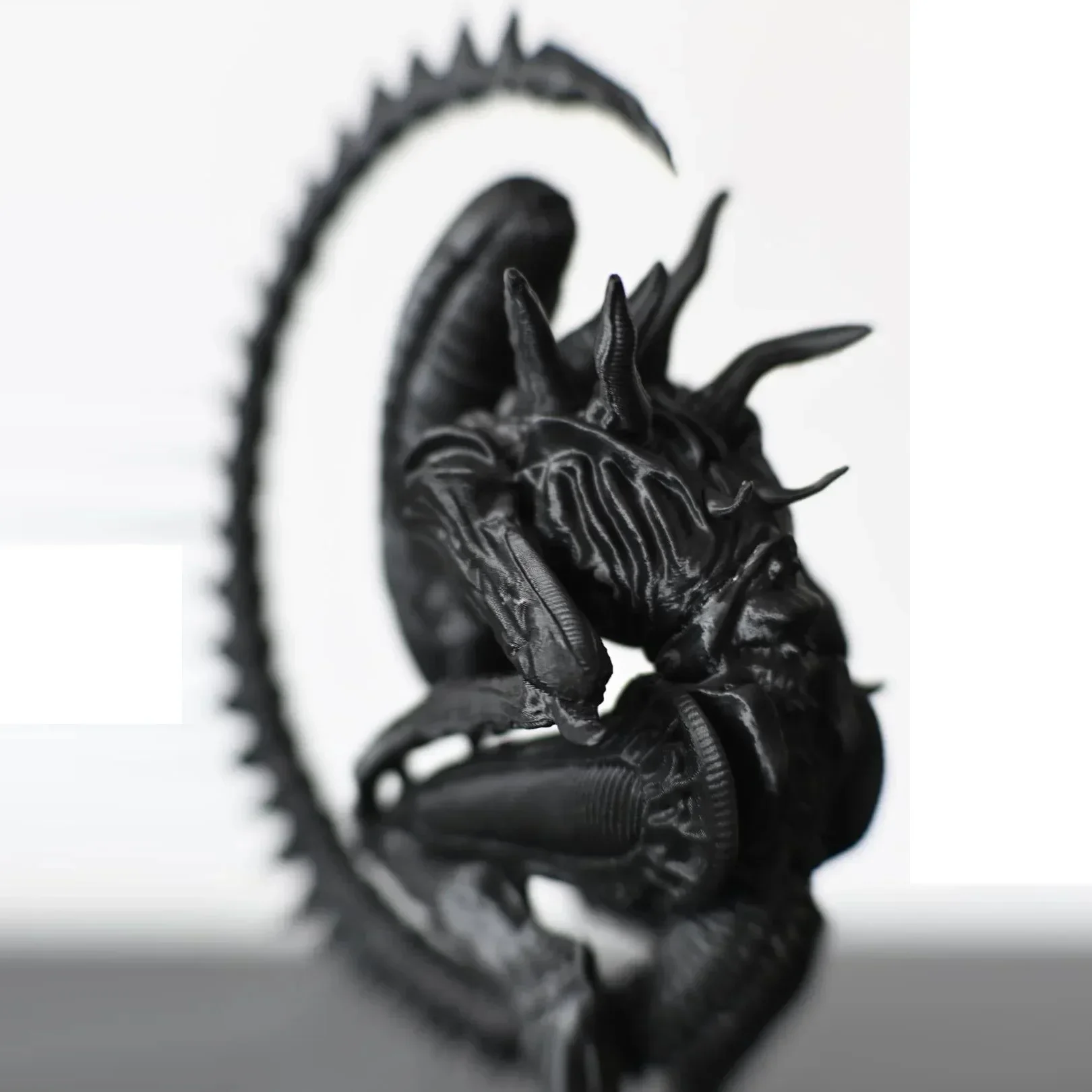 

Model 3D Room Decoration Halloween Christmas Kids Gifts In Stock Alien Romulus Figure 2024 Xenomorph Toys