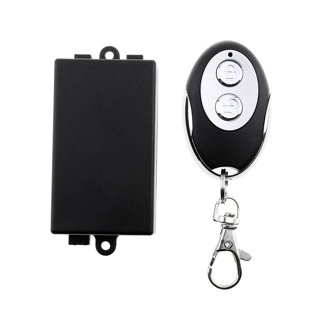 DC12V RF Remote Control Receiver + Transmitter for Garage Door Gate