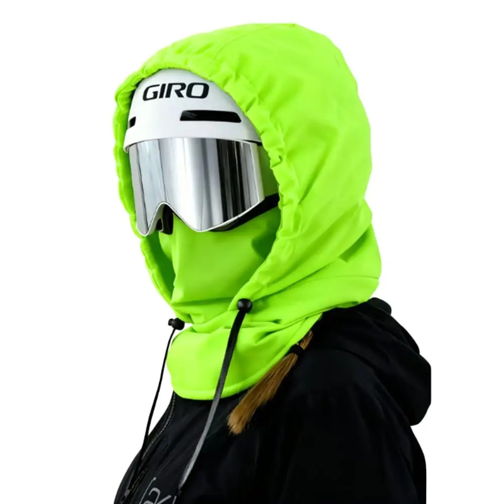 الشتاء أسفل مقنعين القبعات الرباط الباردة واقية وشاح بالاكلافا قبعة للإزالة غطاء الرقبة خفيفة الياقة المدورة وهمية طوق للجنسين #3