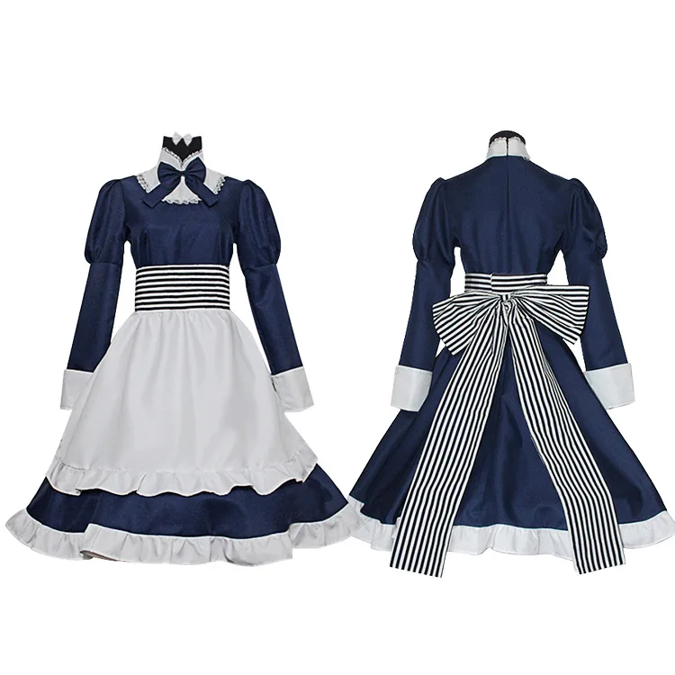 2P Hetalia Nataliya Arlovskaya Maid Dresses Cosplay Costume Lolita Dress Halloween APH Nataliya Cosplay Clothings