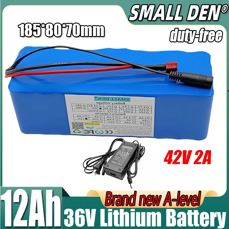 

Original 36V 12Ah NEW 18650 lithium battery pack 10S4P high-power 42V electric scooter, electric bicycle, electric motorcycle