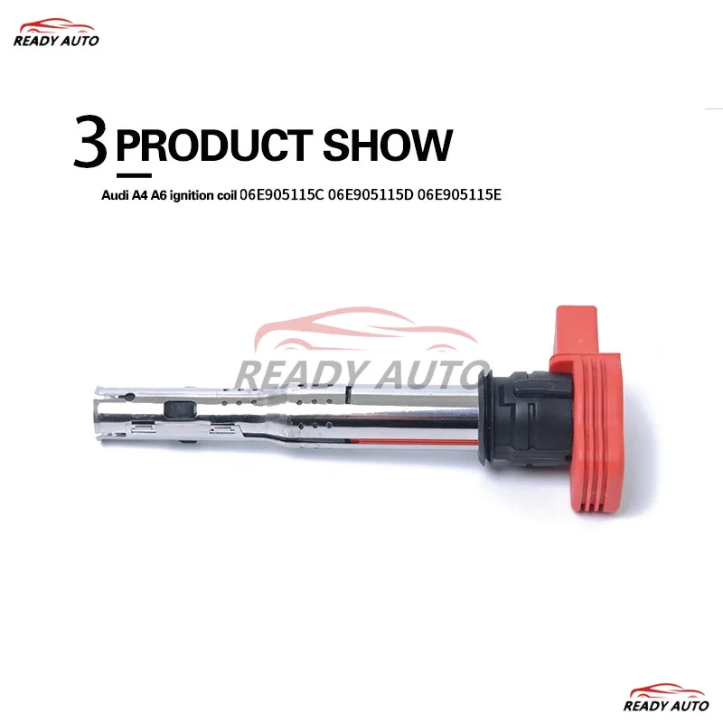 Zündspule für Automobilzündkerzen, geeignet für Audi Hochspannungspaket 06E905115E UF529 06E905115D – Detail 3