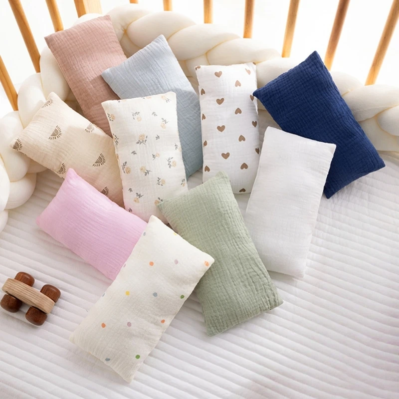 

Дышащая детская антираскатная подушка, прямоугольная портативная коляска для кроватки, поддержка машинной стирки, помощь для сна