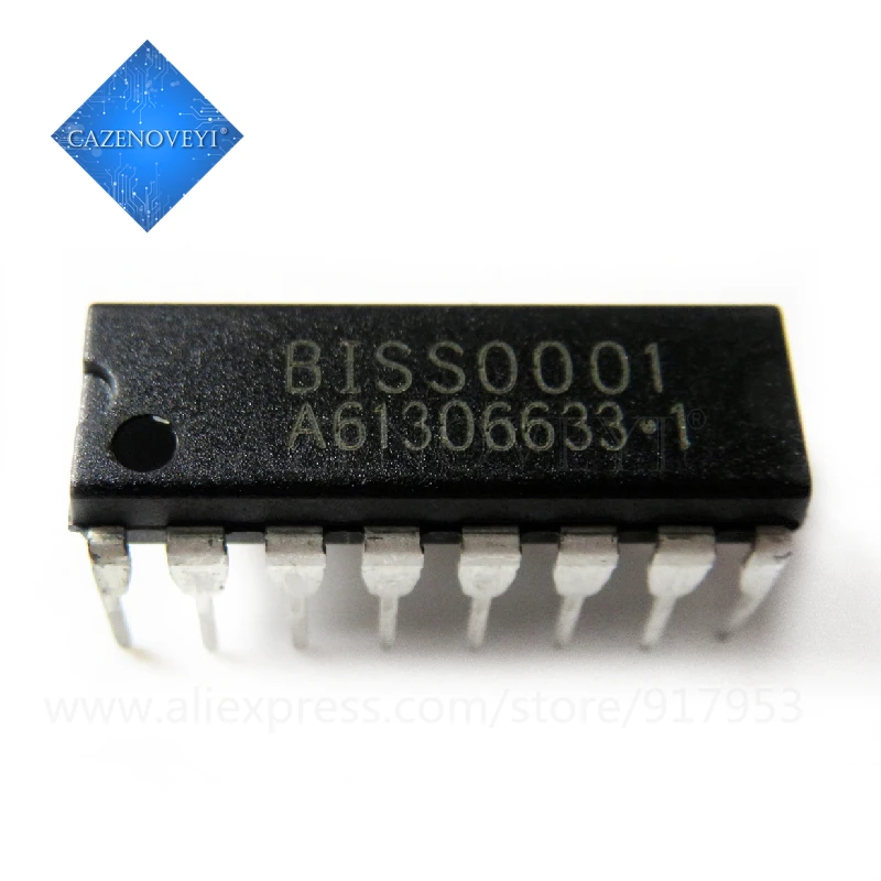 5pcs/lot BISS0001 LP0001 DIP-16 human body infrared sensor chip In Stock