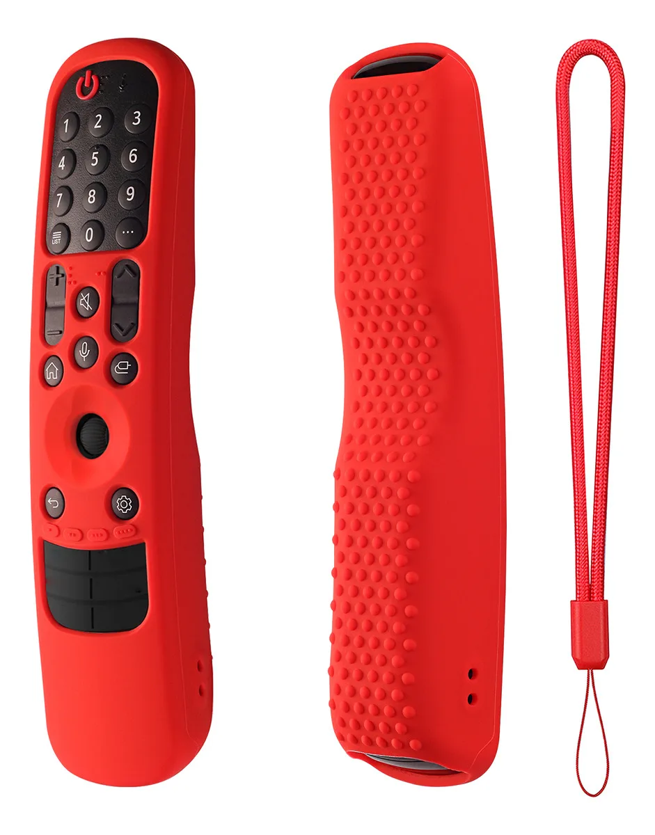 Silicone Protective Cover for LG Remote Controls, Compatible with LG MR22GA, MR21GA, MR23GA, and MR24GA Remote Controls