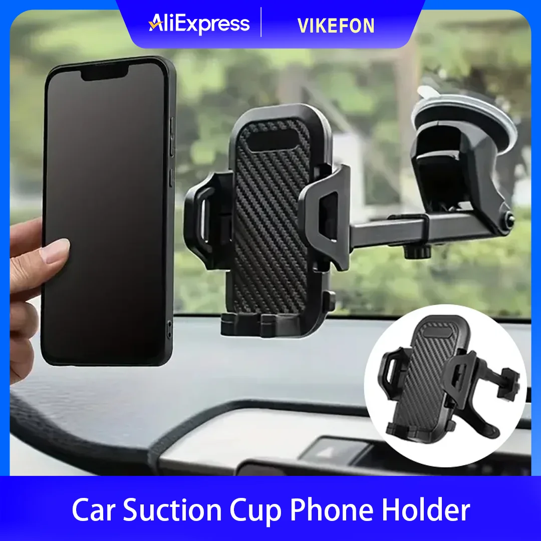 360° Rotate Universal Adjustable Sucker Car Phone Holder Win