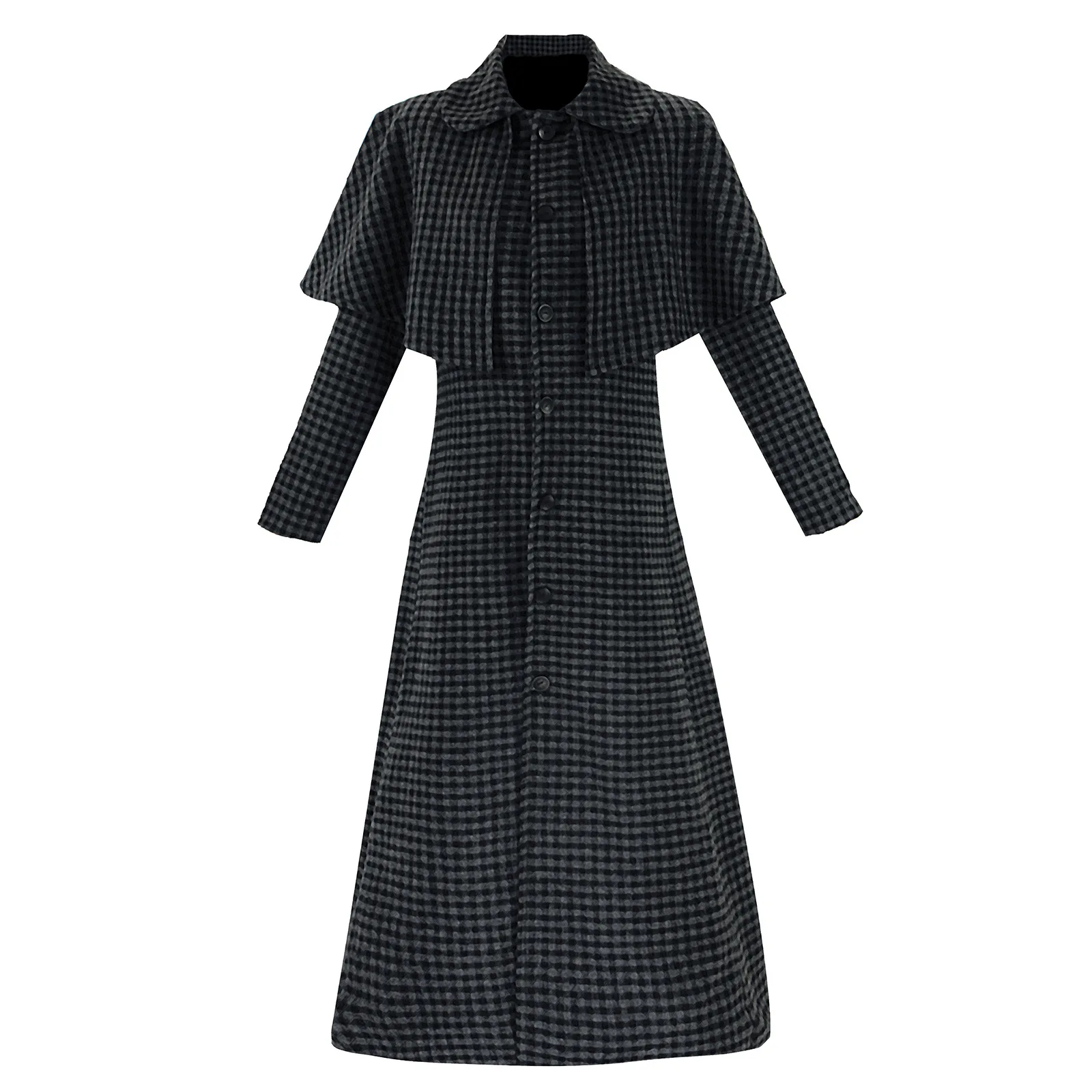 

Wednesday, Season 2 cosplay costume TV series Adams, a female lead, woolen coat, Halloween coat