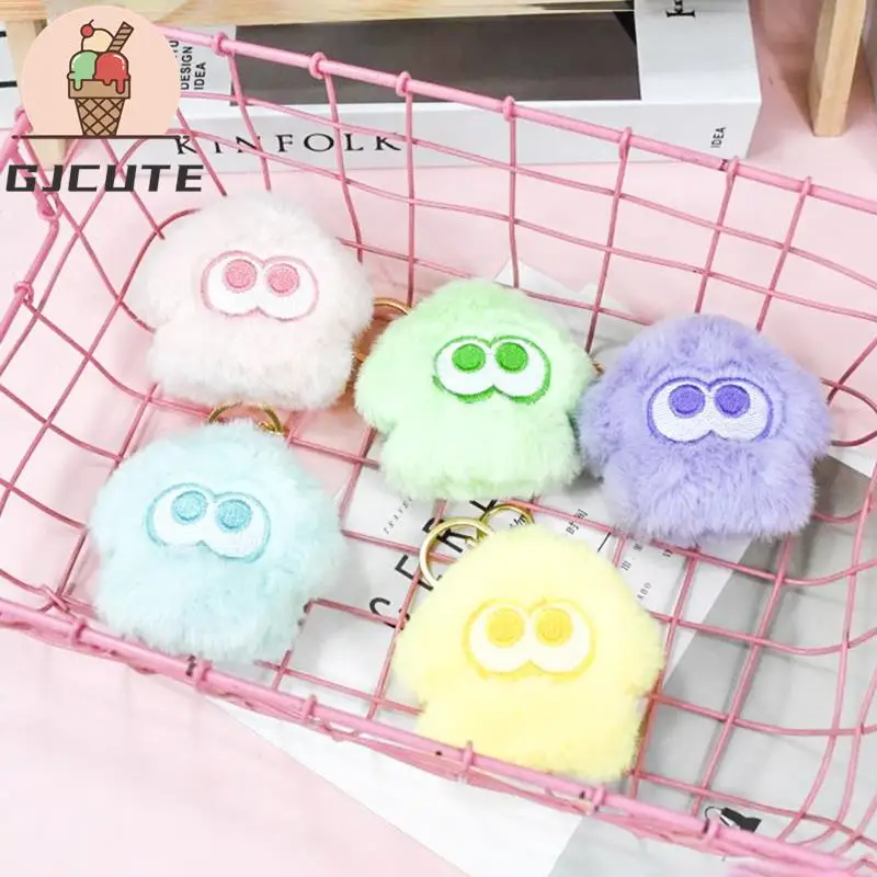 Kawaii Squid Plush Doll Pendant Game Splatoon Toys Creative Mini Backpack Decorative Key Chain Christmas Gifts For Friends