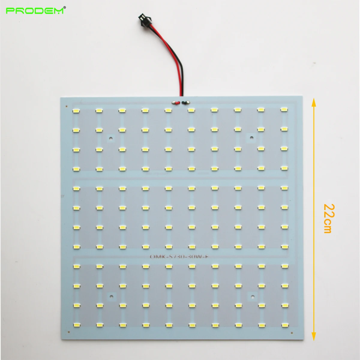 Łatwa instalacja kwadratowa 30W montowane na powierzchni lampy LED Luminares Techo De PCB sufitowa tablica świetlna 22*22cm 220V 230V 240V