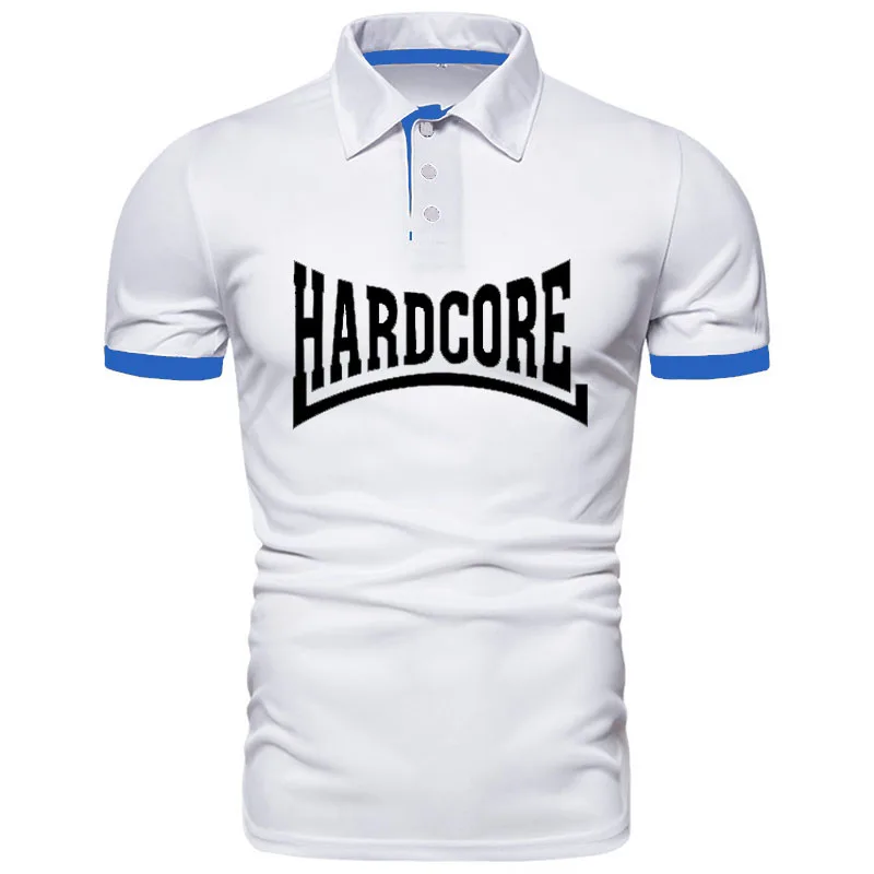 Hardcore Ma1 Bomber Summer cotton men's POLO shirt high quality Casual sports outdoor men's golf shirt Plus size S-8XL