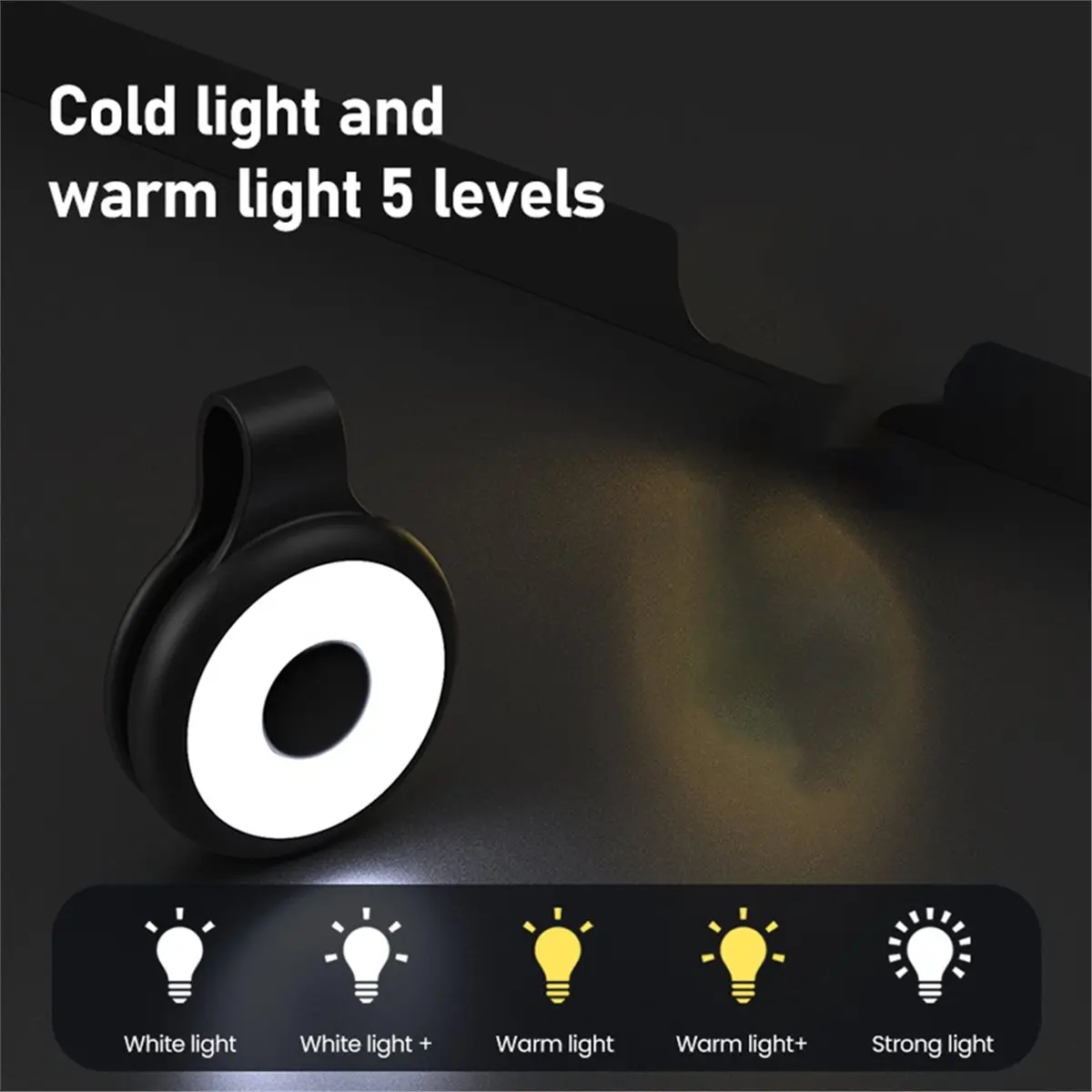 （2026 SUMMER）Magnetic Mobile Phone Fill Light Portable Rear Selfie Mirror Photography Assistant Clip Night Time Fill Light