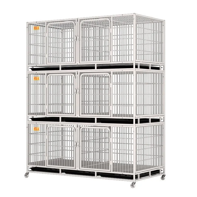 Pet shop breeding foster cage multi-layer with partition dog cage can breed breeding cage cat nest rabbit
