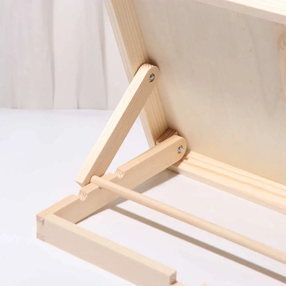 Multifunctional Wooden Table Easel Adjustable Angle Portable Sketching Board Lightweight Foldable Tilted Drawing Board Beginners