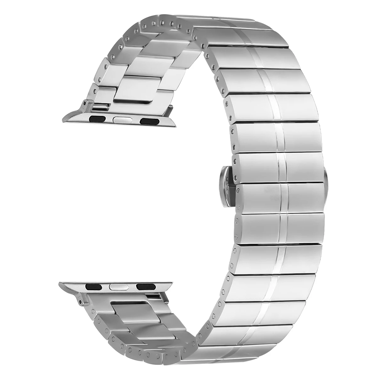 

For Apple Watch Series 10 42mm / 9 8 7 41mm / Series 6 5 4 SE (2022) SE (2023) SE 40mm / Series 3 2 1 38mm Stainless Steel Band