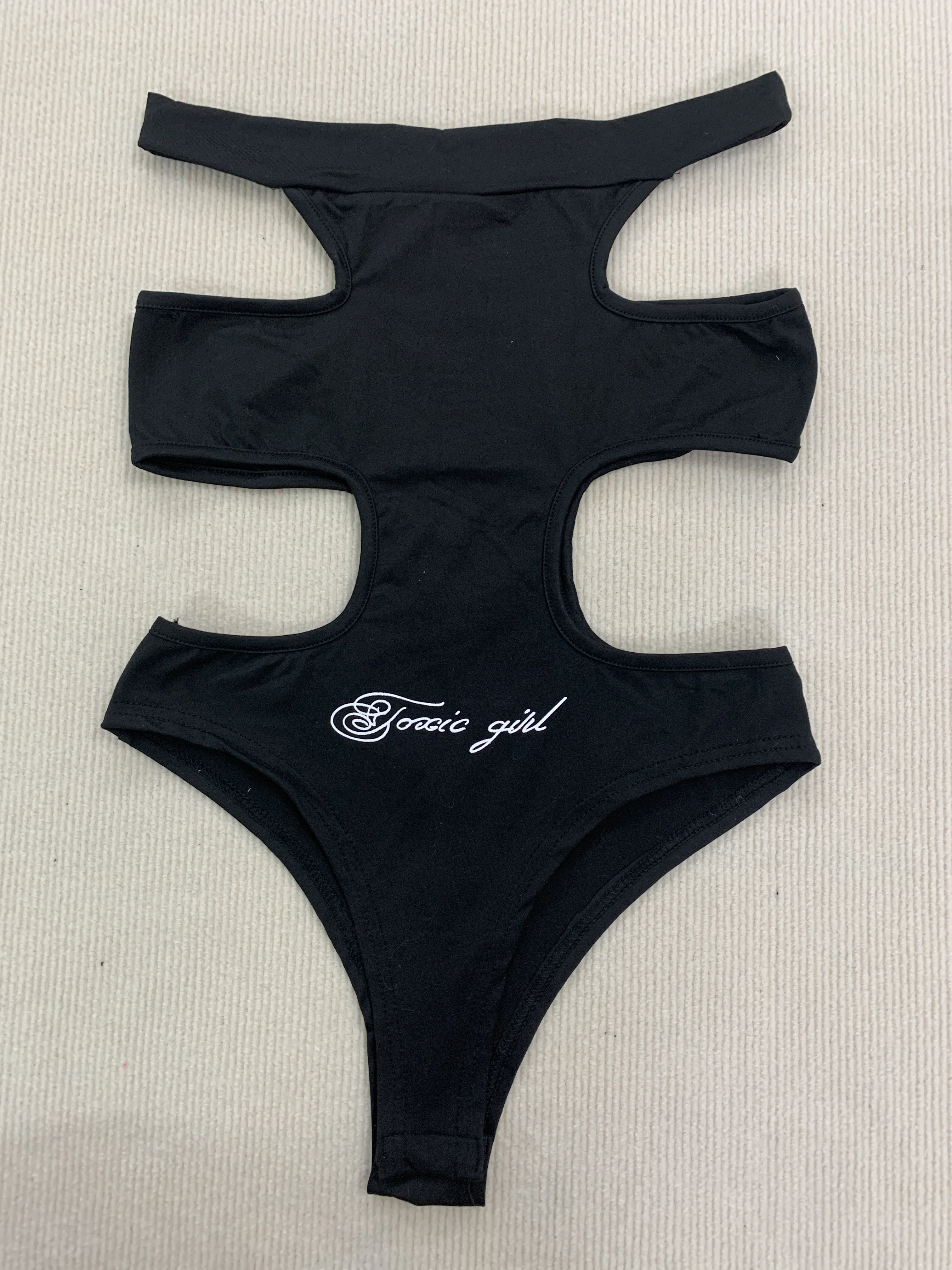 Y2k ملابس علوية مثيرة ومفرغة بدلة ليلية للسيدات مرقعة ضيقة على الطراز الأمريكي على الطراز القوطي