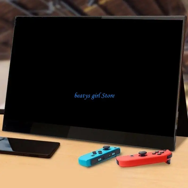 C7AB شاشة لابدوك المحمولة 15.6 بوصة لوحة المفاتيح 10 نقاط اللمس 1080P IPS شاشة لمس للتبديل #5