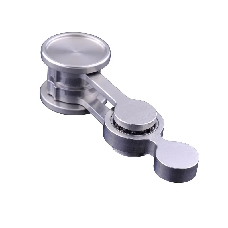 NEW 304 Stainless Steel Chaos Swing Fidget Spinner Double Swing Stainless Steel Edc Adult Decompression Toy Manual Rotation