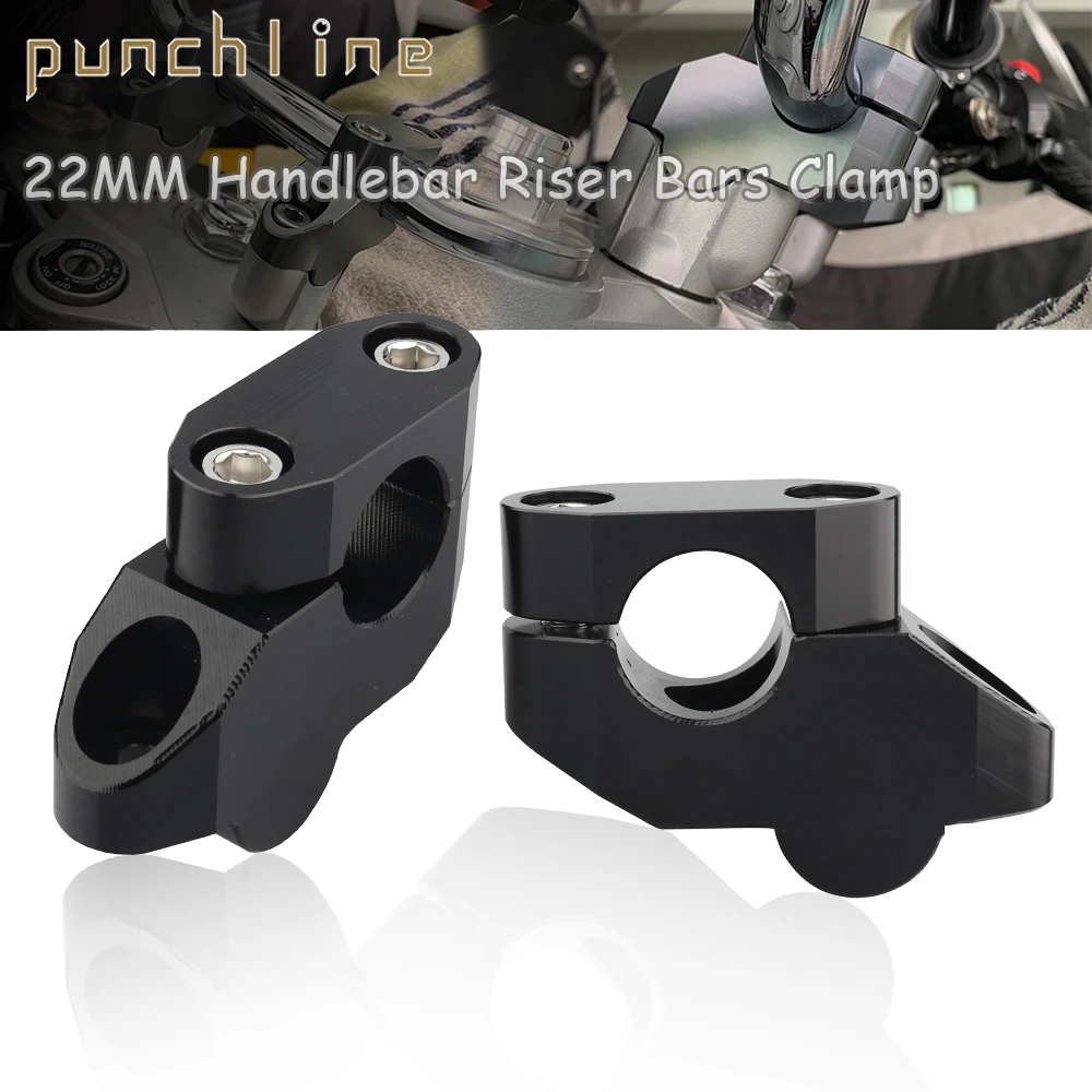 For F750GS F 750 GS 17-23 F650GS F 650GS 03-07 R1200R R 1200 R 06-10 F800ST F800 ST 04-12 22MM Handlebar Riser Bars Clamp