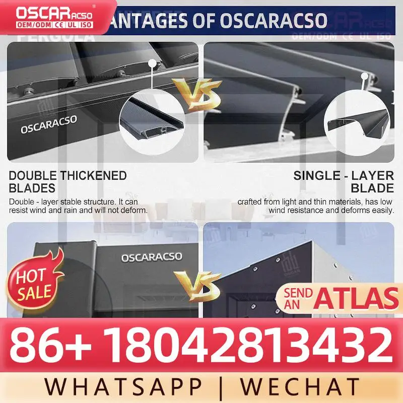 High Quality Electric Flap Shutters for Aluminum Pergola in Gardens Resorts Pool Areas pergolas