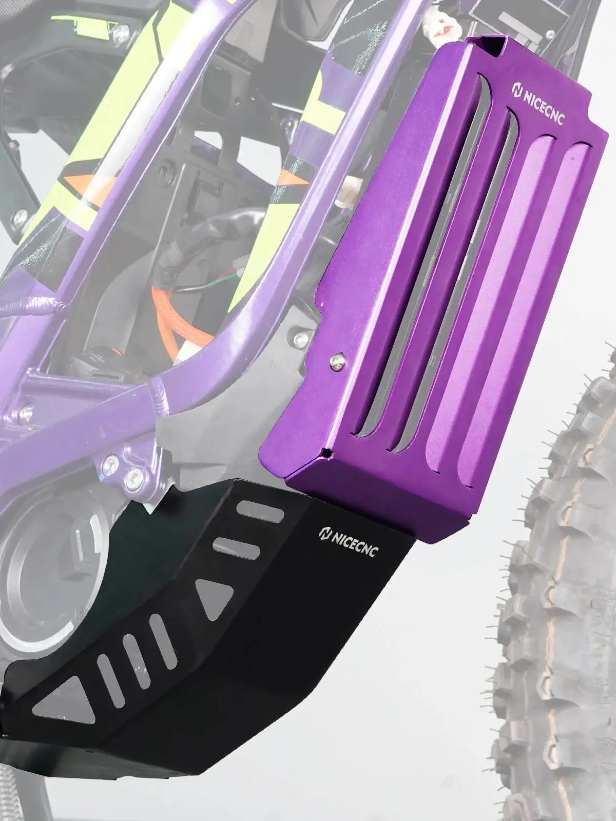 AliExpress NICECNC For Surron Light Bee X Controller Cover Engine Chassis Guard For SUR-RON Light Bee S L1E For Segway X160 X260 Electric Dirt Bike