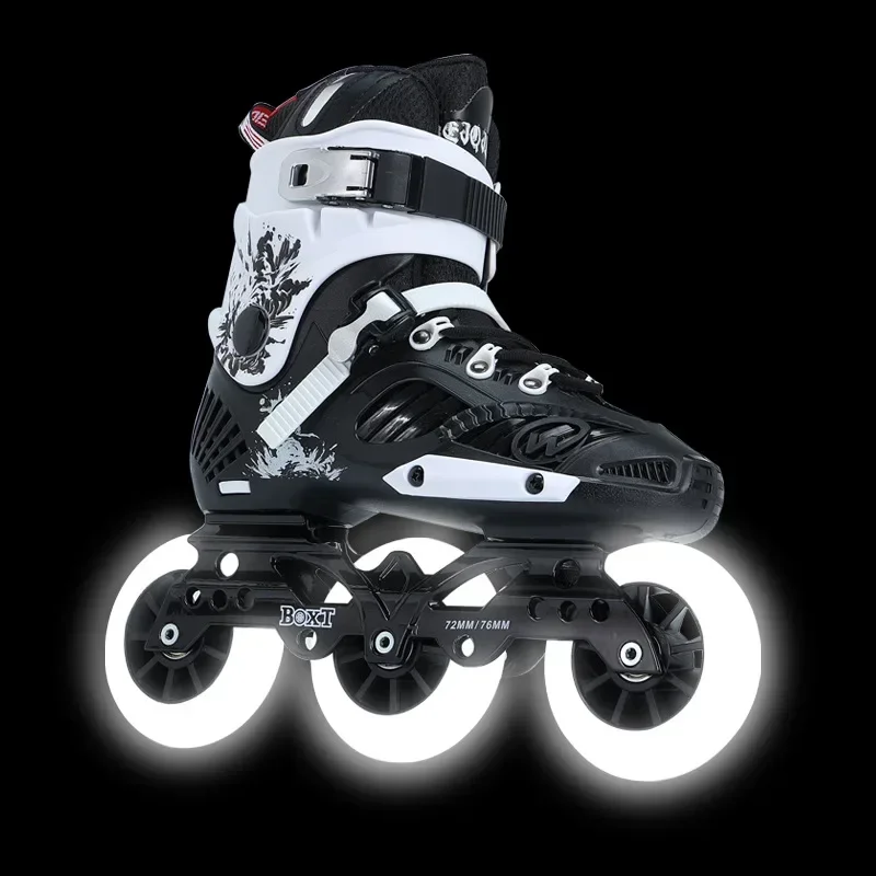 Beginner's Big Three Wheel Speed Skating Shoes Adult Speed Skating Shoes Adult Roller Skating Children's Skating Shoes