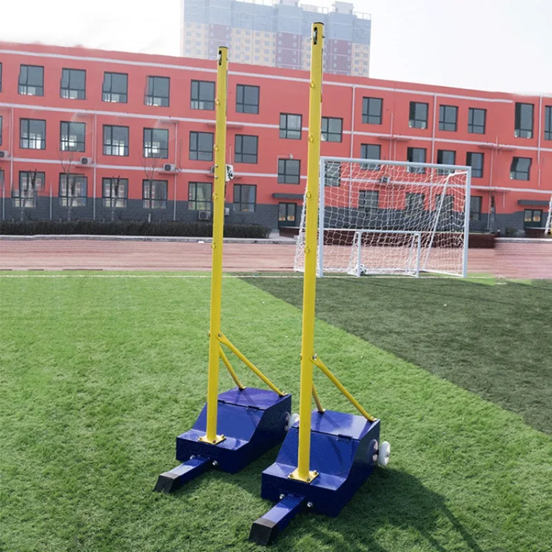 Empty box badminton net column can be moved, self-loading sand and gravel badminton column badminton net frame