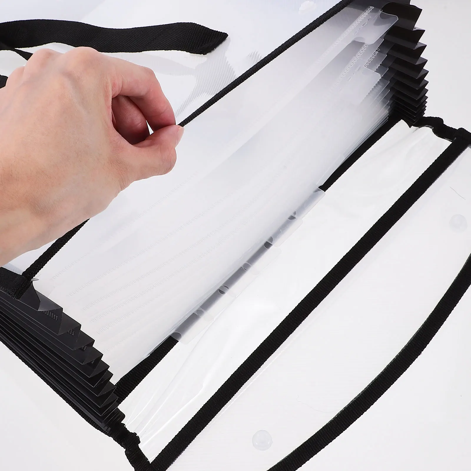 

Папка для документов, пластиковый органайзер для файлов-гармошка, расширяющаяся папка, органайзер для квитанций, портативное хранилище для бумаги