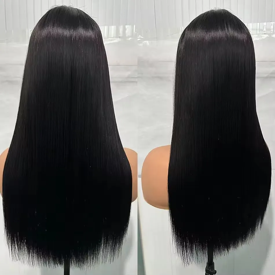 13x6 Braziliaanse Bone Straight Remy 100% Menselijk Haar Pruiken 13x4 HD Lace Front Menselijk Haar Pre geplukt Voor Vrouwen 4x4 Vetersluiting Pruik