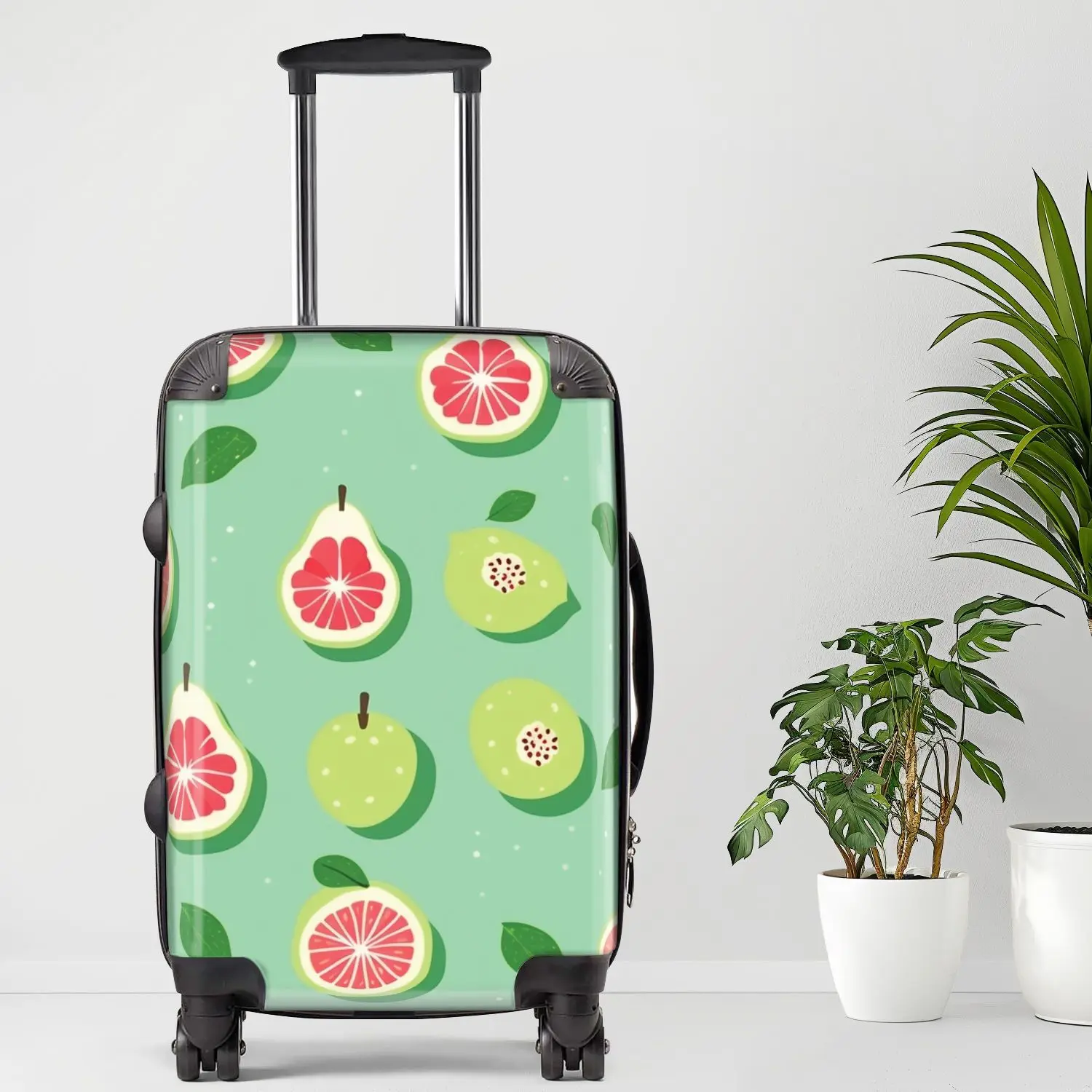 

Guava Luggage, 20/24/28 Inch Luggage, Carry-On, Custom Luggage, Luggage Set, Suitcase, Travel, Vacation, Cabin Suitcase, Custom