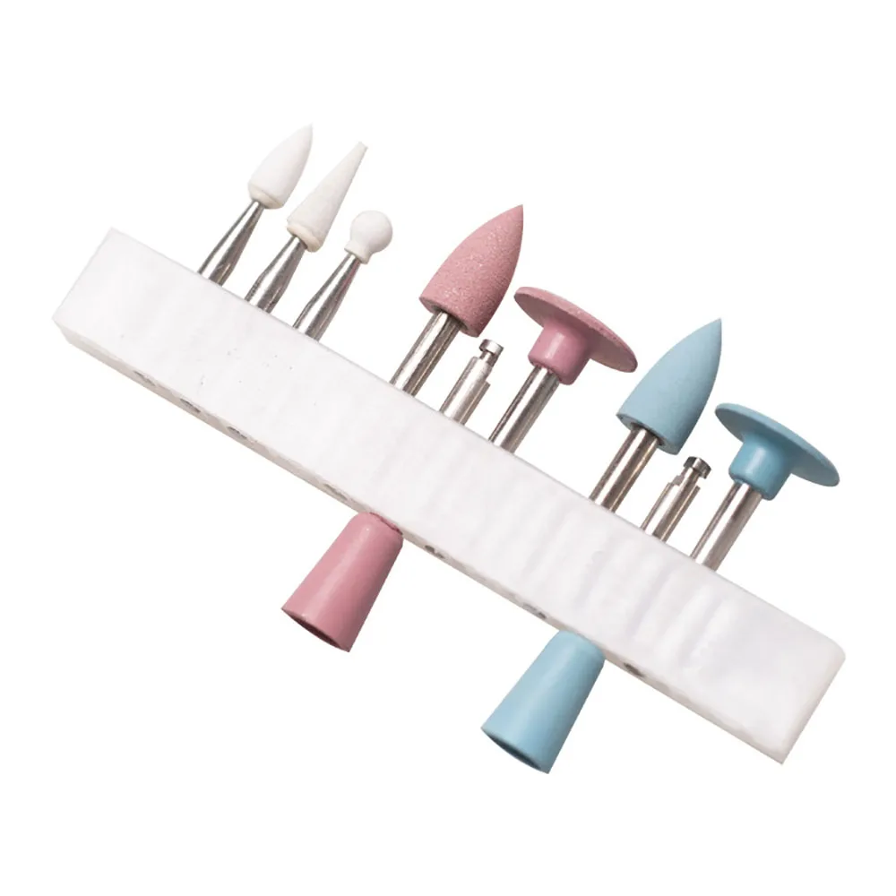 Dental Silicone Grinding Heads Composite Polishing For Low-Speed Handpiece Contra Angle Kit RA0309 Oral Polishing Kits