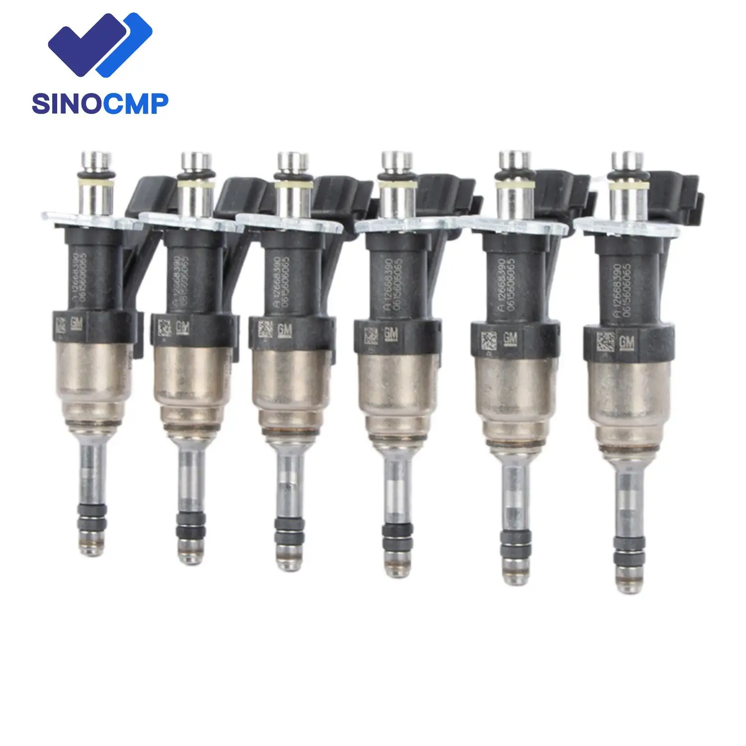 6pcs 12668390 0280150943 0280150556 0280150939 0280150909 12672368 12684125 Fuel Injectors For 14-18 Chevy GMC 1500 4.3L V6