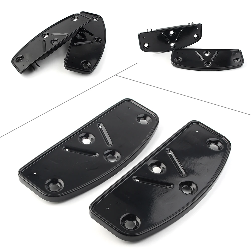 Motorcycle Floorboards Floor Foot Boards Bottom For Harley Touring Softail FL 1986-2017 & Road King FLD 2012-2016 & Trike models