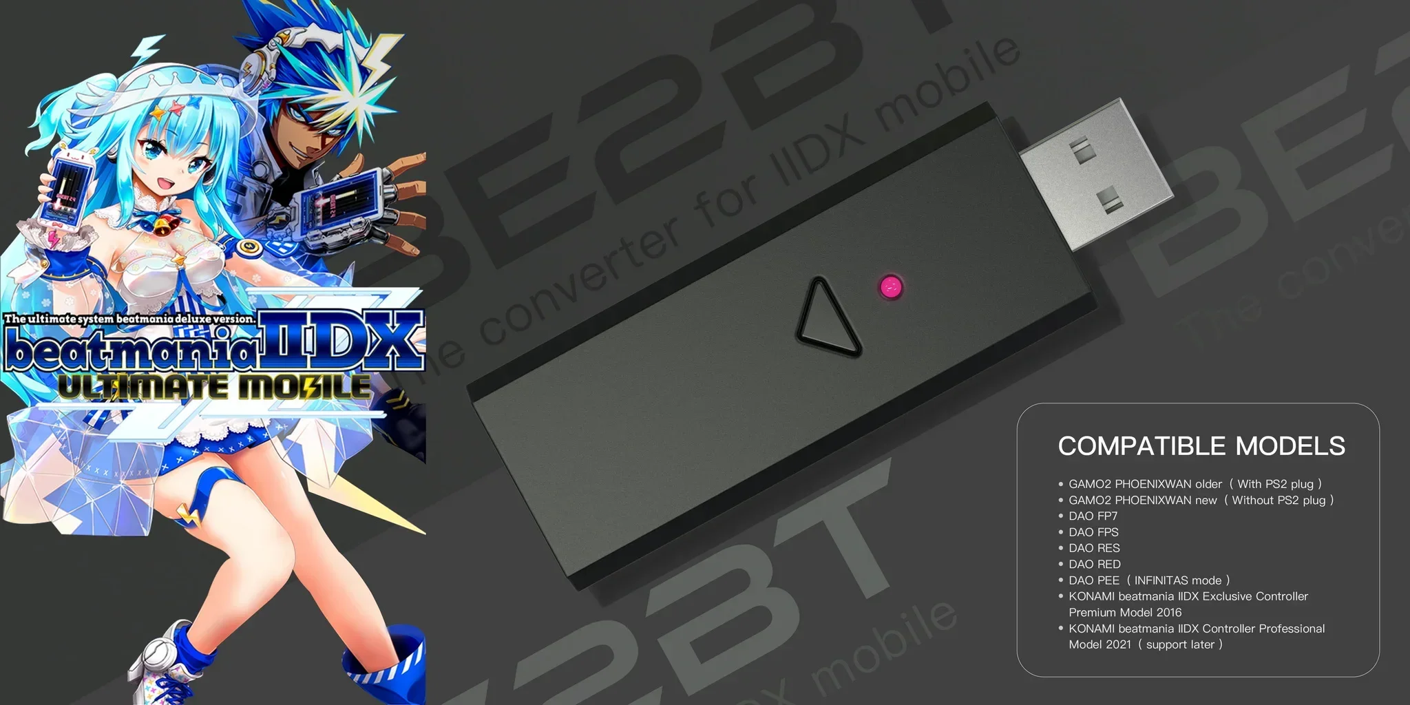 PHOENIXWAN+ LMT Gamepad for PC Rhythm Games
