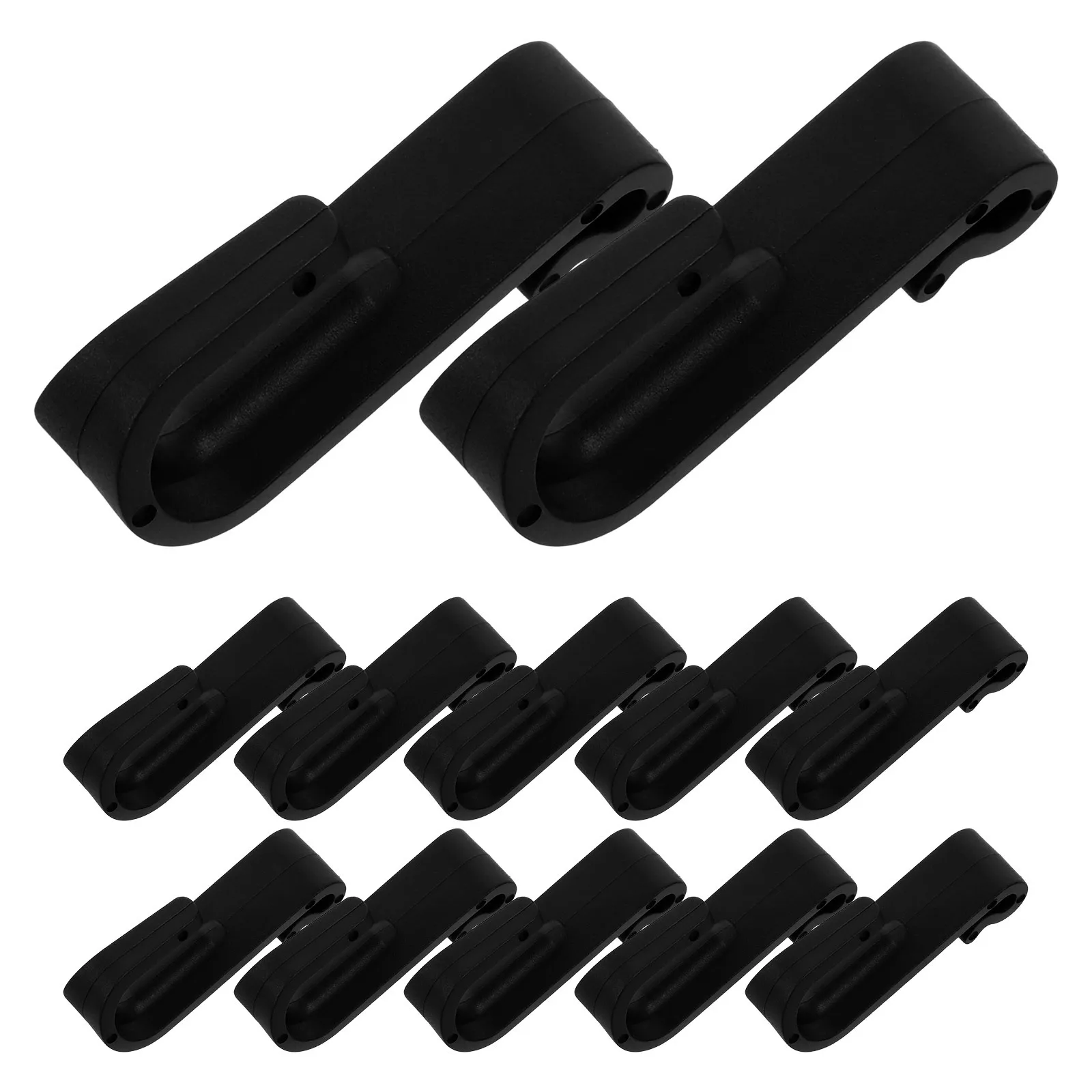 

20pcs Plastic Hooks Mesh Design Heavy Duty Over Door Hanger For Kitchen Bathroom Z-Shaped Single Hook White Towel Hanger Drawer