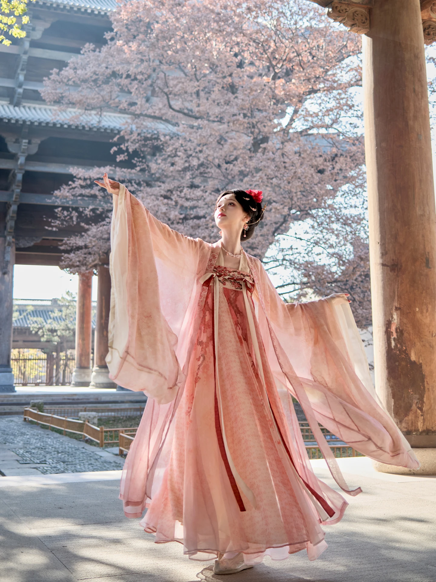 

Shiyu Thirteen Joint Name Hanfu Set Chest Length Skirt Hanfu Ensemble Spring 2026 Ladies Premium Traditional Chinese Costume