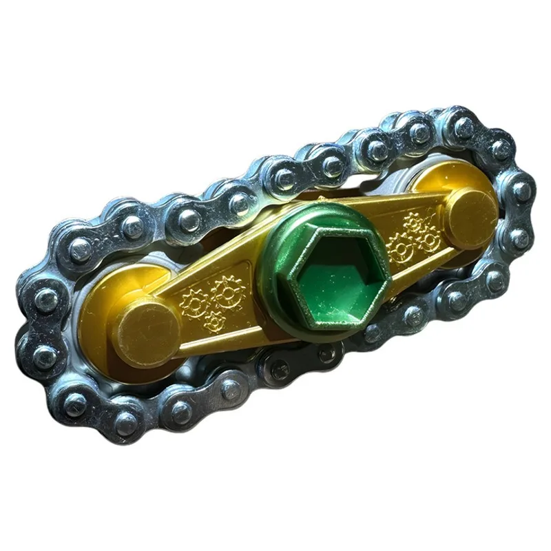 اليد الصغيرة تململ سبينر الأسطوانة أسنان العجلة بطرف الإصبع دولاب الموازنة EDC المعادن تخفيف الإجهاد لعبة لتخفيف الضغط مكافحة القلق مكتب عمل اللعب #4