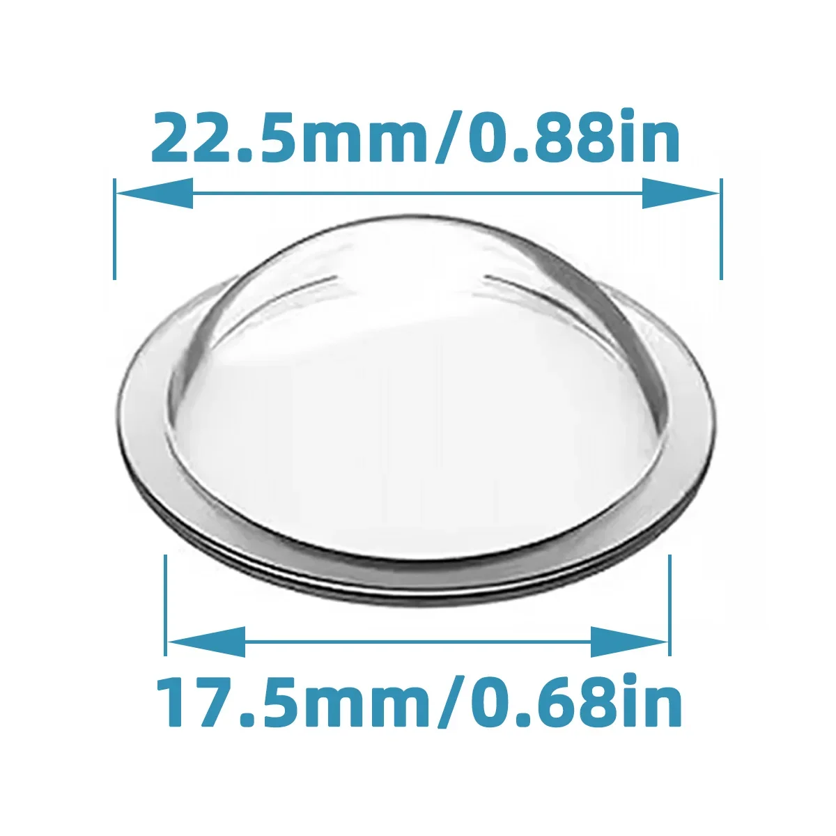 2/6/12PCS Car Camera Lens Protector Rear View Backup Camera Cover 360° Camera Protection Anti Scratch Waterproof Dustproof