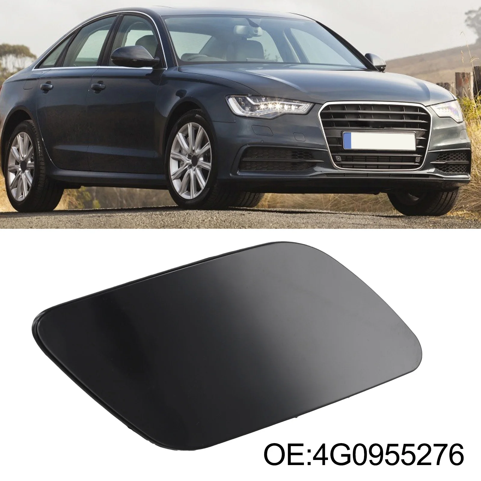 Car Headlight Water Spray Cover for a6 Headlight Washer Car Exterior Accessories No Deformation Practical And Reliable
