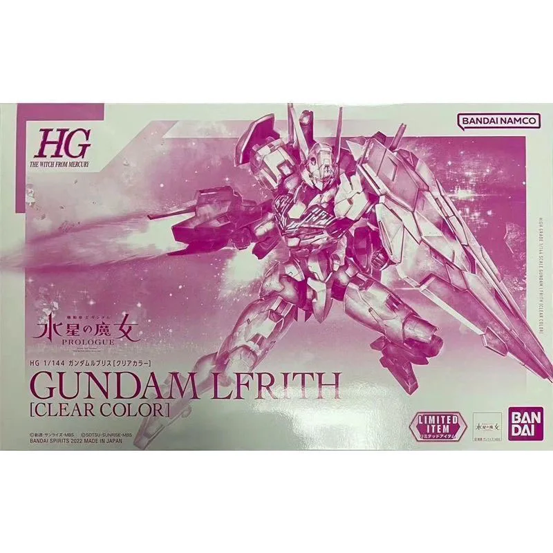 IN STOCK BANDAI ORIGINAL GUNDAM MERCURY WITCH 03 WIND SPIRIT TRANSPARENT COLOR Mosaic Animation Character Model Collection