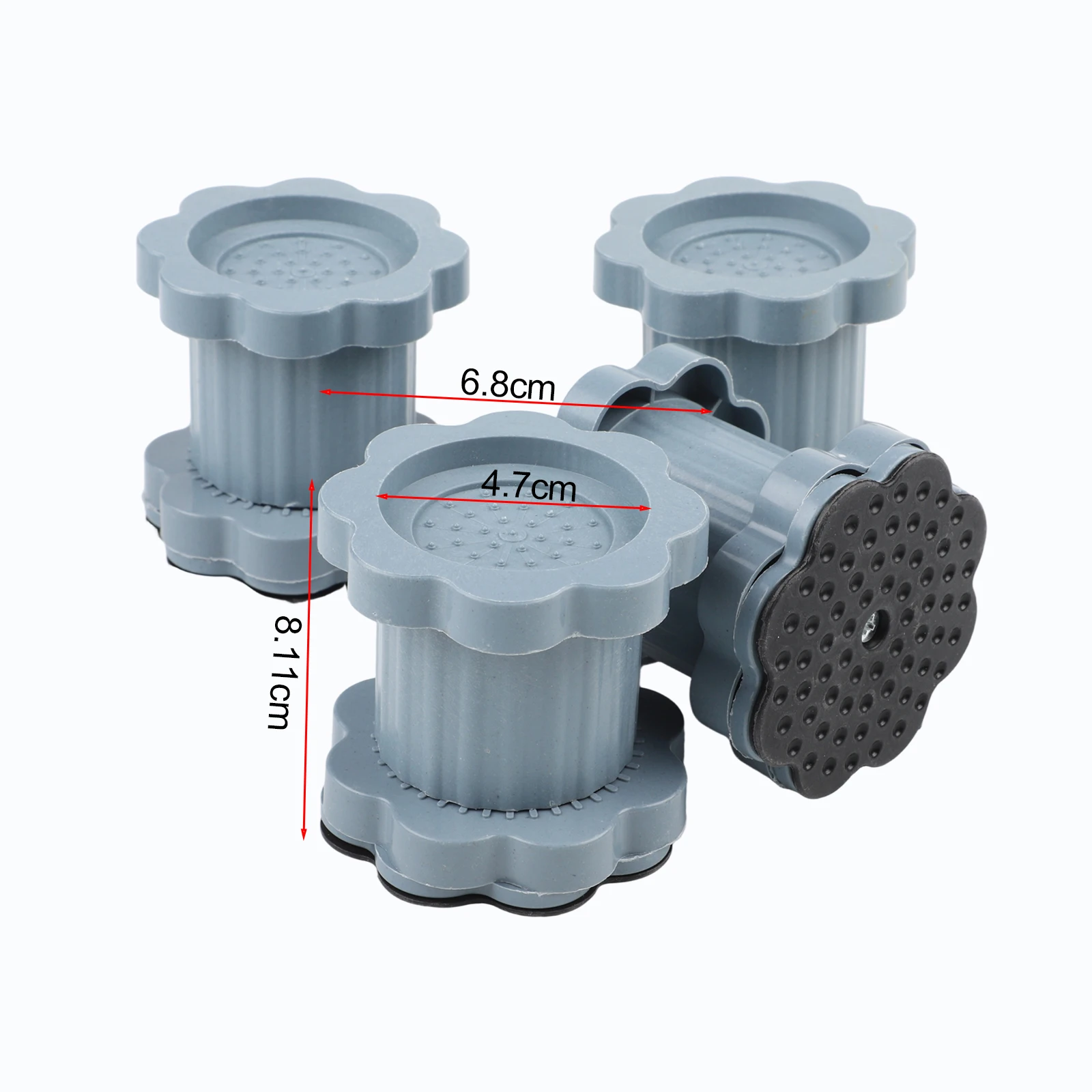As Shown Anti Vibration Mat Stability Mat Adjustable Feet Mat Height Adjustable Design Noise Reduction Technology