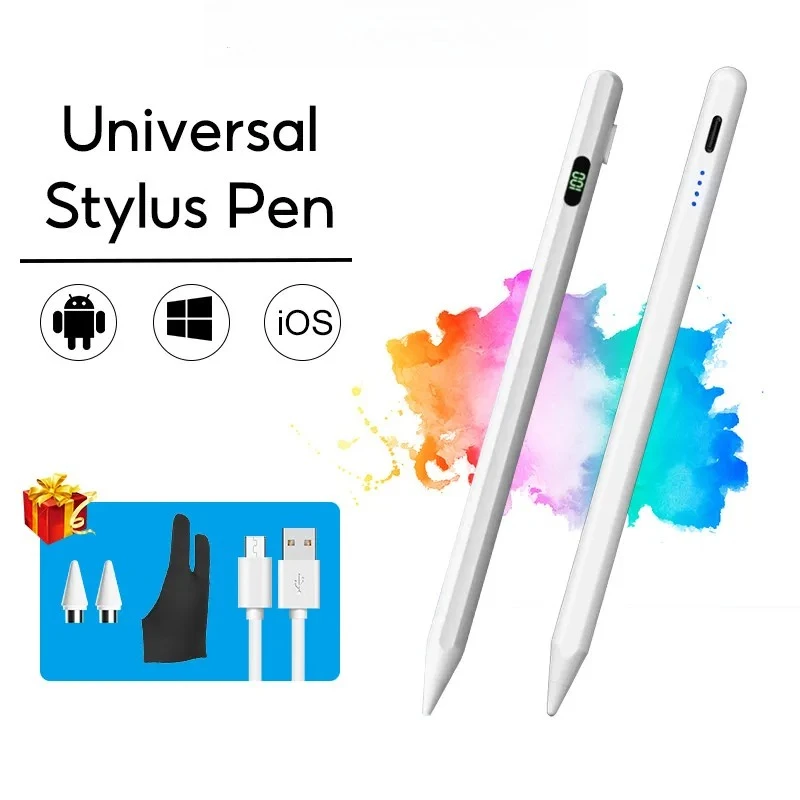 

Universal Stylus Pen For Tablet Touch Pen Cover for iPad Pencil Huawei Lenovo Samsung Xiaomi Redmi Honor Oppo Vivo With Box
