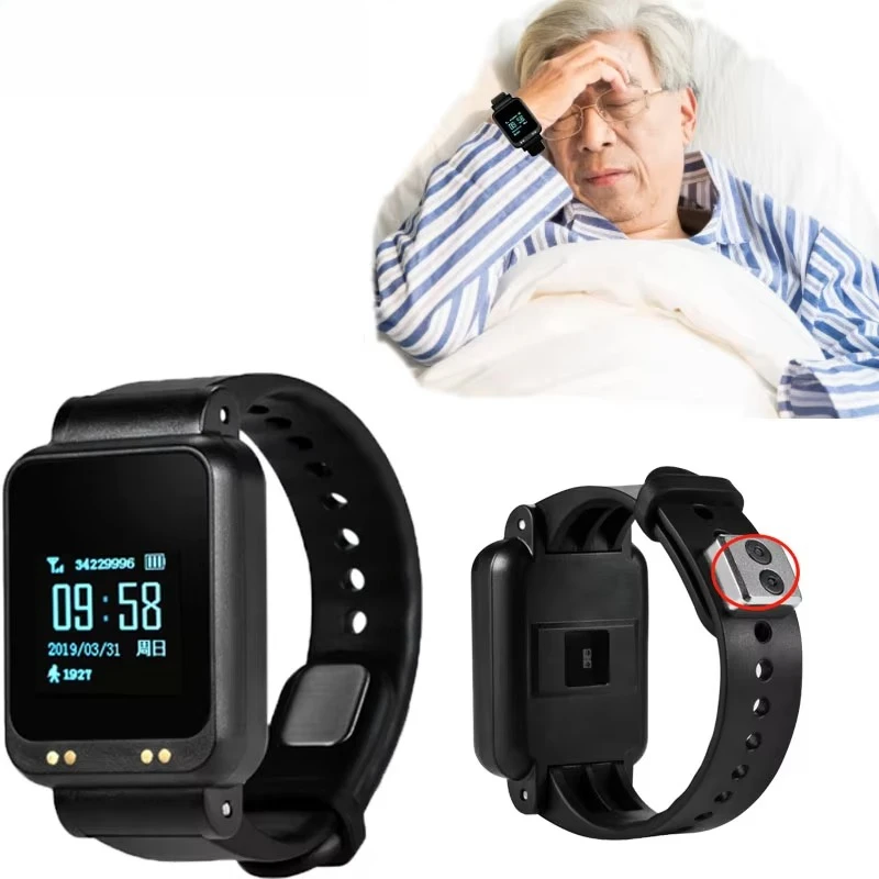 سوار تتبع نظام تحديد المواقع الذكي الاحترافي المقاوم للعبث 4G لمرضى الزهايمر